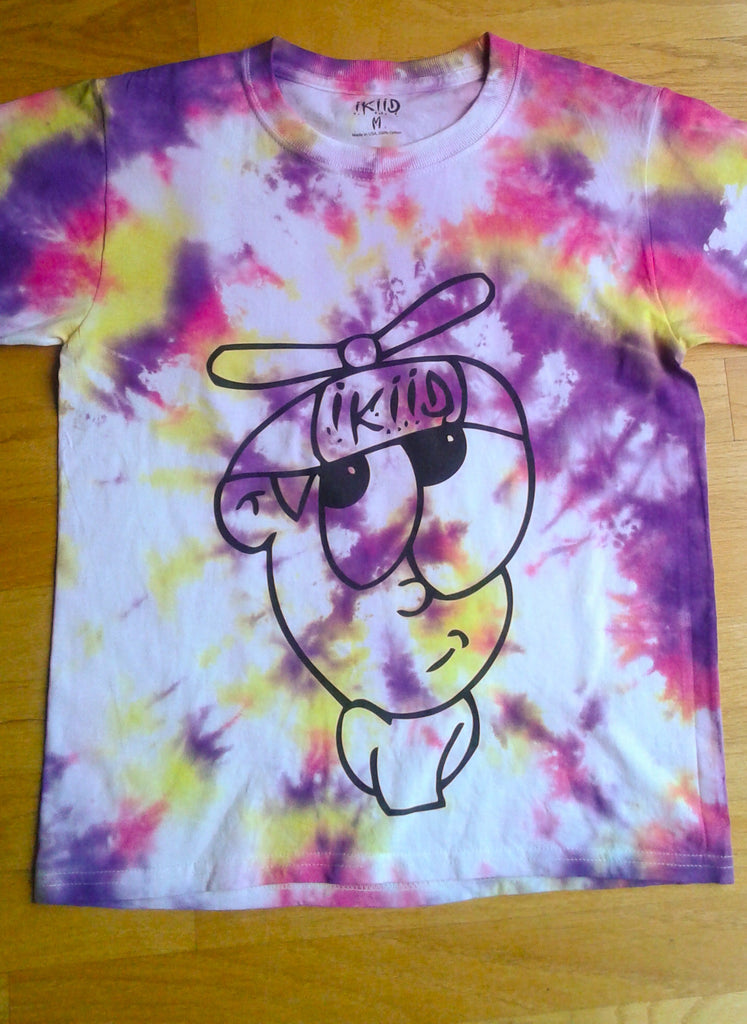 Fuchsia/Yellow Purple Character Kids Shirt