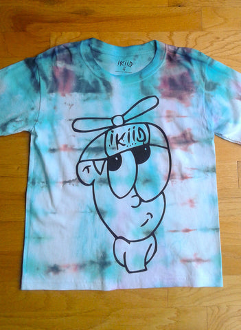 Turquoise/Red Kids Shirt