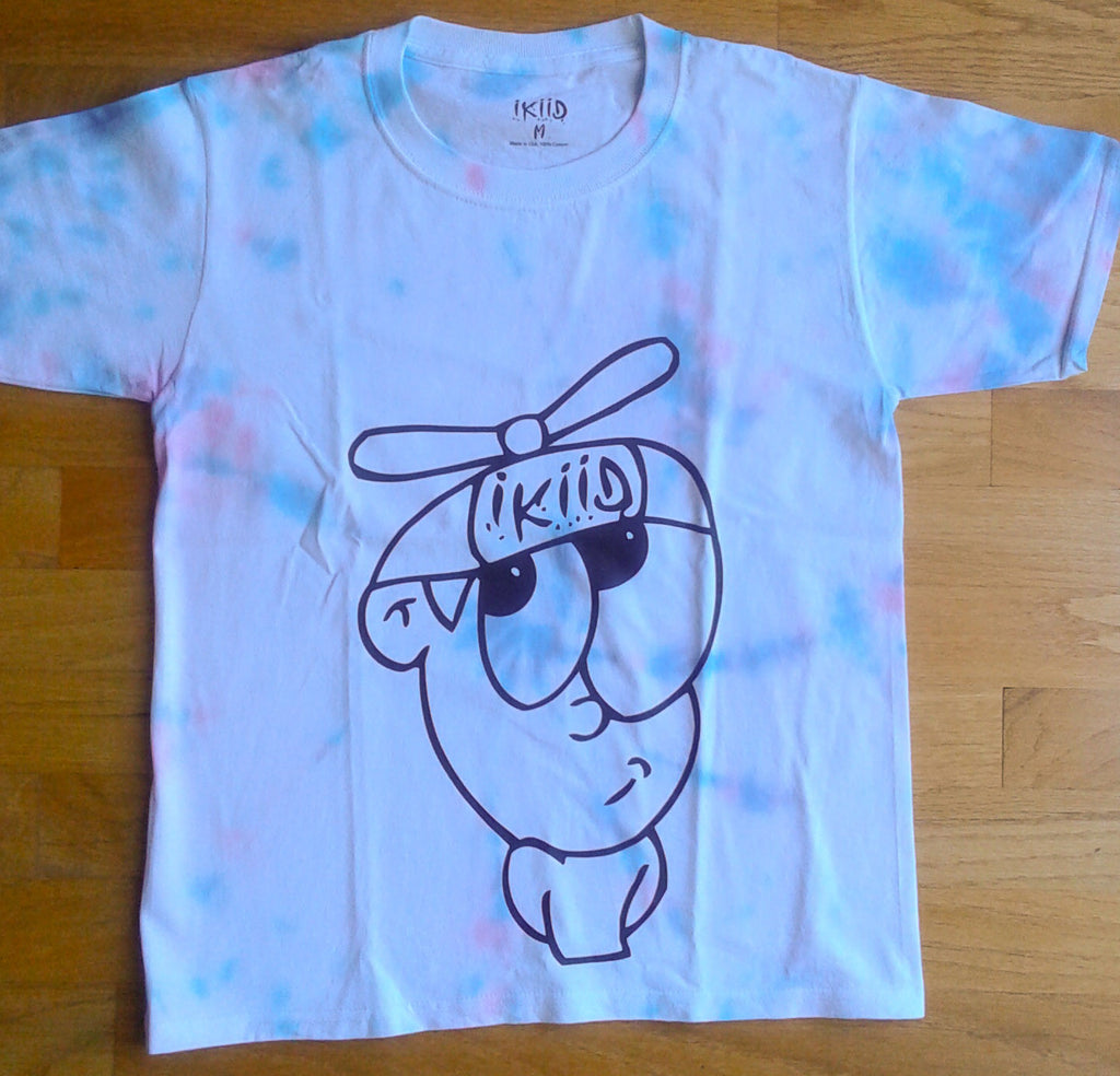 Faded Tie Dye Kids Shirt