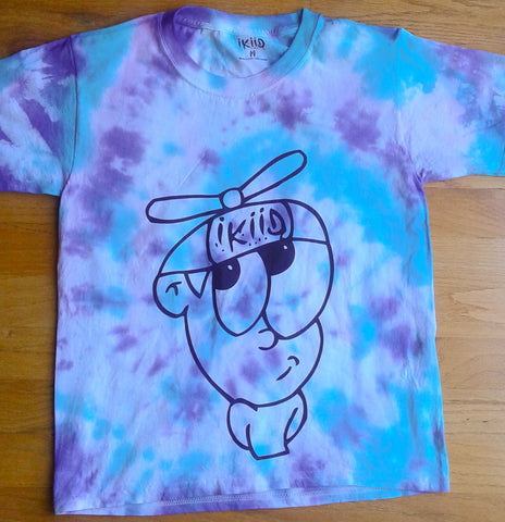 Faded Tie Dye Kids Shirt