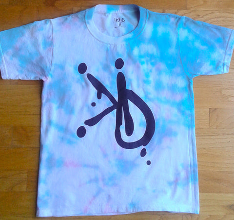 Faded Tie Dye Kids Shirt